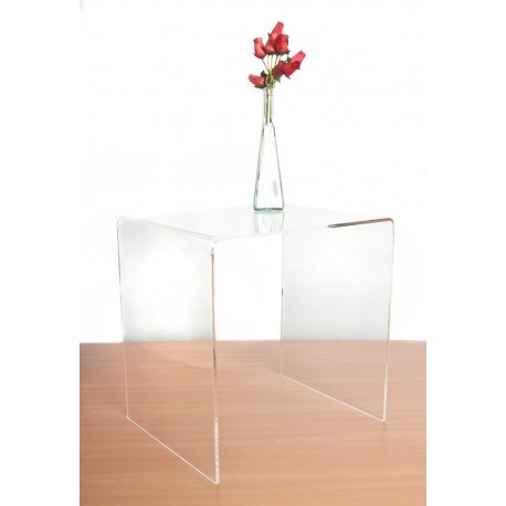 Tavolino plexiglass nero lucido tavolino moderno tavolino effetto vetro 13