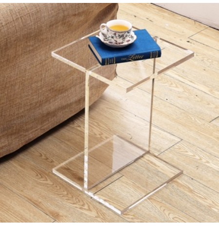 Tavolino plexiglass trasparente tavolino moderno tavolino effetto vetro 20
