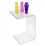 Tavolino plexiglass trasparente tavolino moderno tavolino effetto vetro 28