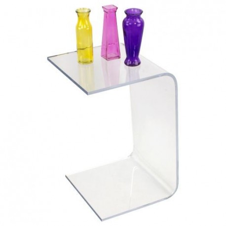 Tavolino plexiglass trasparente tavolino moderno tavolino effetto vetro 28