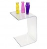 Tavolino plexiglass trasparente tavolino moderno tavolino effetto vetro 29