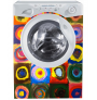 Adesivo lavatrice stickers lavatrice rivestimento lavatrice pellicole per lavatrice 01