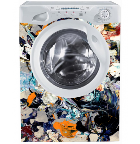 Adesivo lavatrice stickers lavatrice rivestimento lavatrice pellicole per lavatrice 01