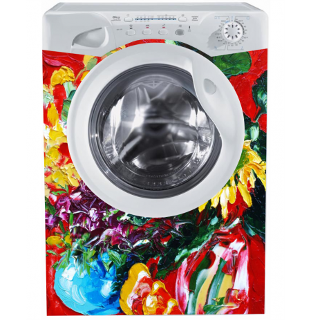 Adesivo lavatrice stickers lavatrice rivestimento lavatrice pellicole per lavatrice 04