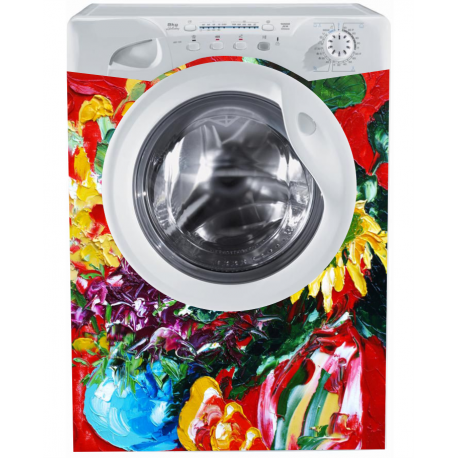 Adesivo lavatrice stickers lavatrice rivestimento lavatrice pellicole per lavatrice 04