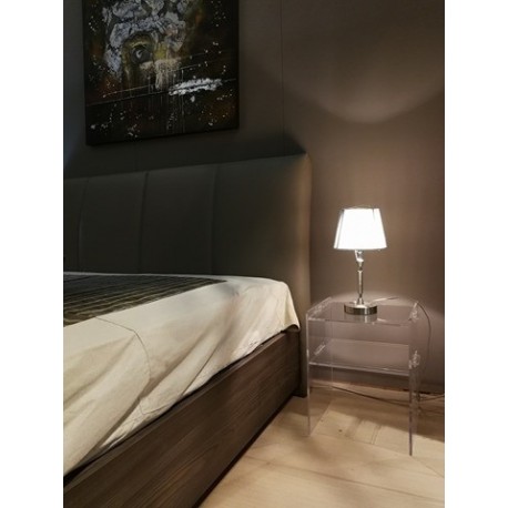 Comodino plexiglass trasparente comodino camera da letto comodino moderno 11
