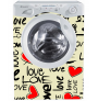 Adesivo lavatrice stickers lavatrice rivestimento lavatrice pellicole per lavatrice 21