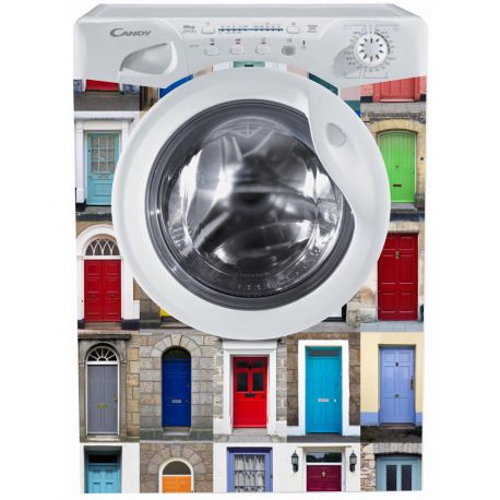 Adesivo lavatrice stickers lavatrice rivestimento lavatrice pellicole per lavatrice 27