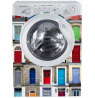 Adesivo lavatrice stickers lavatrice rivestimento lavatrice pellicole per lavatrice 28