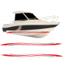 Adesivi barche adesivi imbarcazioni adesivi yacht adesivi motoscafi stickers barche fasce adesive barche 32