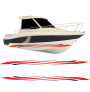 Adesivi barche adesivi imbarcazioni adesivi yacht adesivi motoscafi stickers barche fasce adesive barche 33