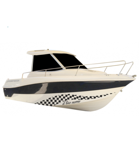 Adesivi barche adesivi imbarcazioni adesivi yacht adesivi motoscafi stickers barche fasce adesive barche 43